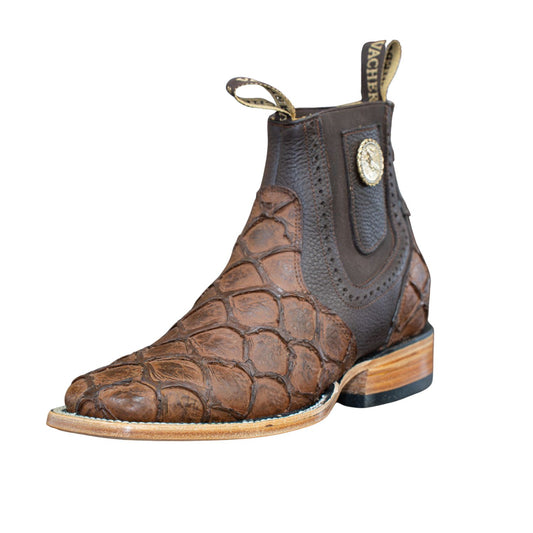 Botines Vachers Pirarucu Imit. Cafe Choco cj 49