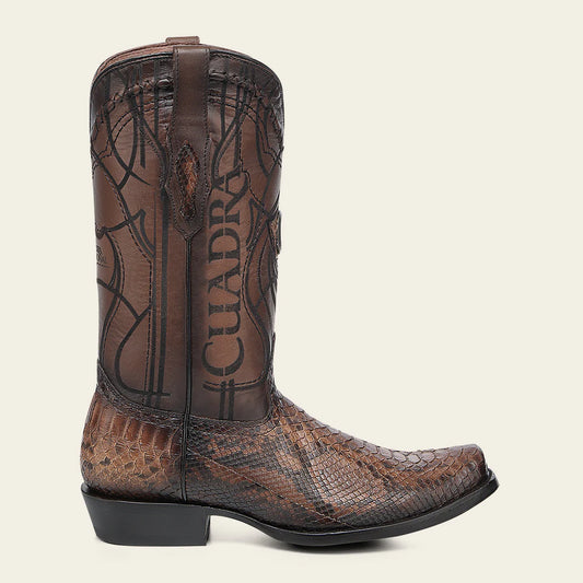 Botas Cuadra Piton Back Cafe 1J1NPH cj 35