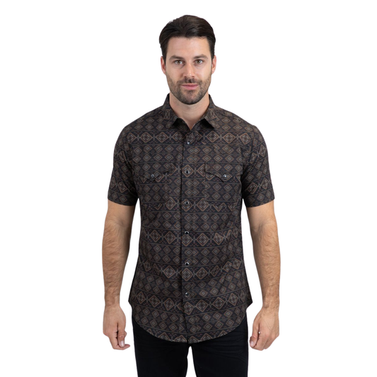 Camisa Platini Western Black PGW11138