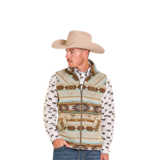 Rock & Roll Chaleco Aztec Jacquard DM98C06154