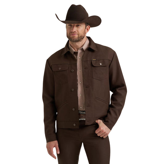 Chamarra Wrangler Wrancher Cafe 112373648