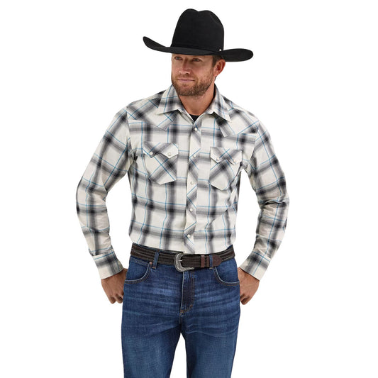 Camisa Wrangler Retro Cream Contrast 112369552