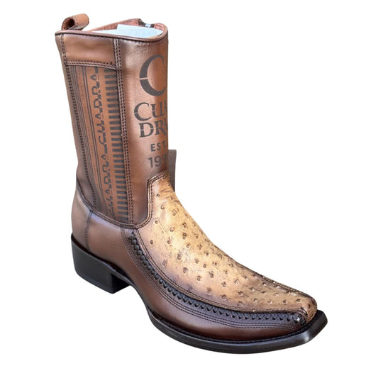 Botas Cuadra Avestruz Lugano Cafe 1J2KA1 cj 850
