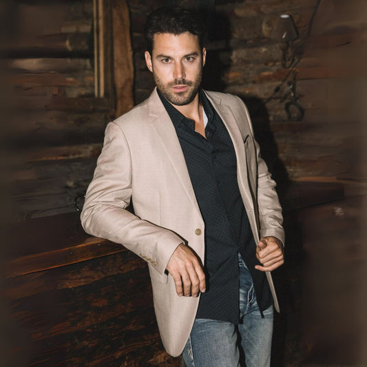 Blazer Platini Fit Stretch Khaki BLZ10532