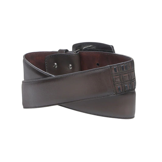 Cinto Cuadra Azteca Café CV505RS