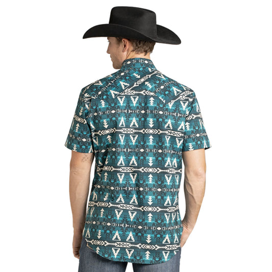 Camisa Rock & Roll Aztec Verde BMN3S07152