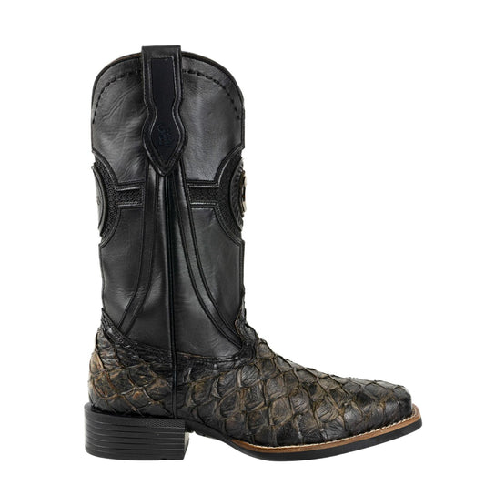 Botas Cuadra FlexRider Pirarucu Negro Arena 3Z2SPI cj 979