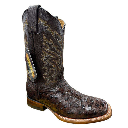 Botas Cuatralba Imit Avestruz Ranch Cafe H62 cj 315