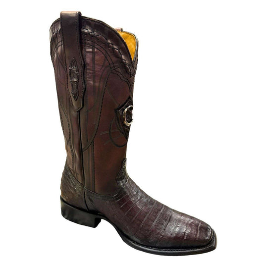 Botas Cuadra Caiman Belly Black Cherry 3C1NFY cj 845