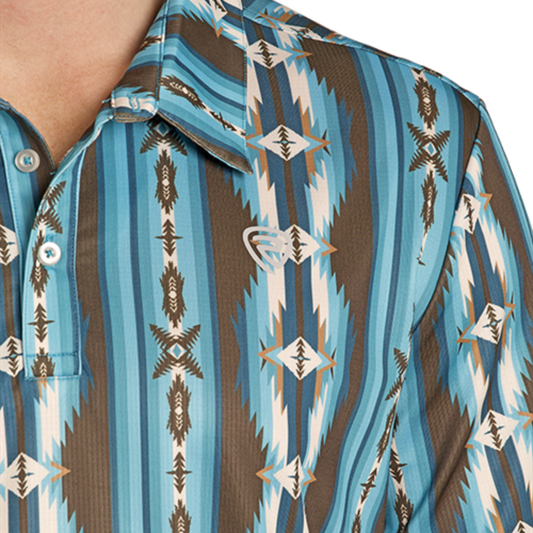 Polo Rock & Roll Polo Aztec Teal BM51T07683