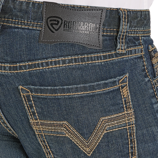 Jeans Rock & Roll Pleather Revolver BM1RD08023