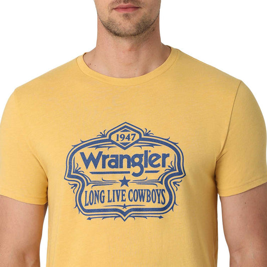 Wrangler Playera Amarilla 112328838