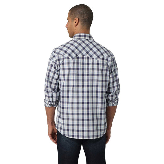 Wrangler Camisa Retro Azul 112326332