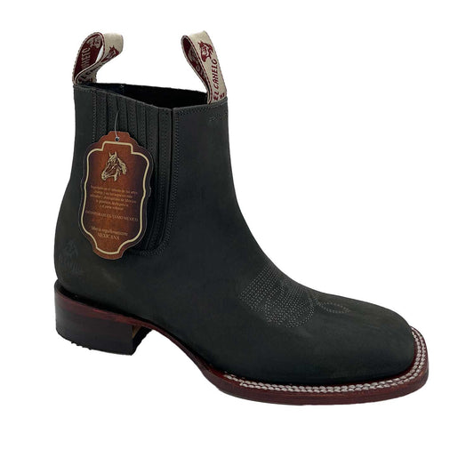 El Canelo Botín Fronterizo M.4 Buck Gris cj-8Z