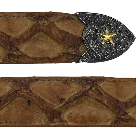 Cinto Pirarucu Genuino Antique