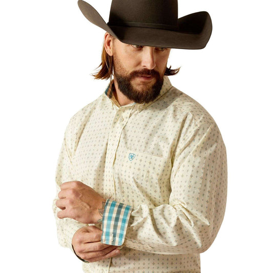Camisa Ariat Griffin Cream 10052375
