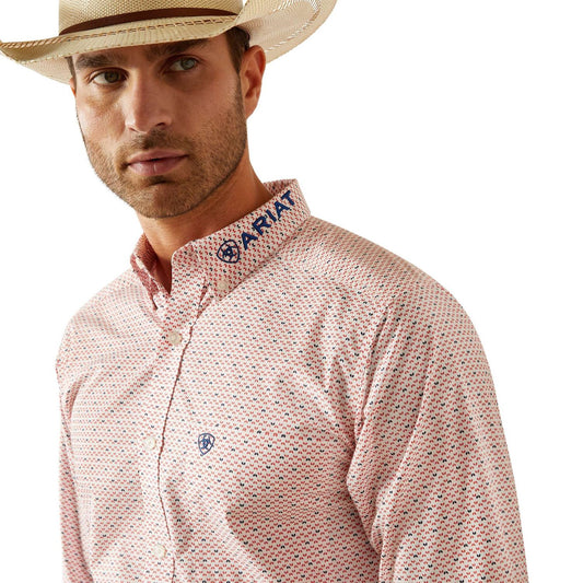 Camisa Ariat Team Primo Rojo/Azul 10054725