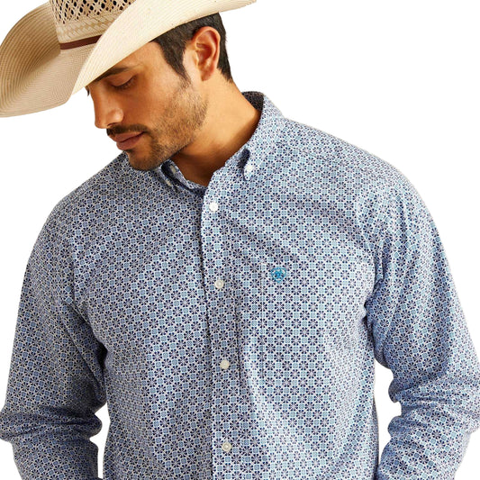 Camisa Ariat Perry Azul 10048381