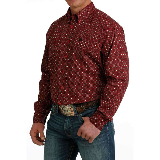 Camisa Cinch Donaldo Roja MTW1105724