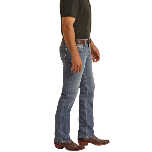 Rock & Roll Jeans Ivory/Beige Revolver RRMD1RRYWH