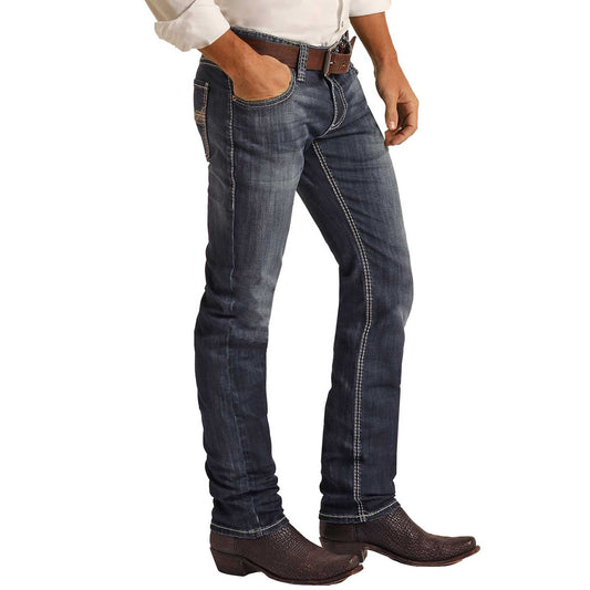 Rock & Roll Jeans V Pocket RRMD2MRYWC