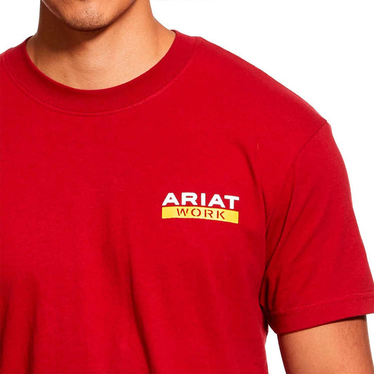 Ariat Playera Rebar Rio Red 10030302