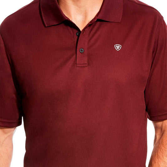 Ariat Polo TEK Maroon 10022856