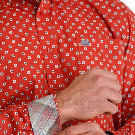 Camisa Cinch Roja MTW1105651