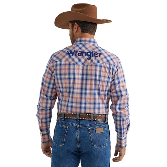 Camisa Wrangler Logo Rosa 112346223