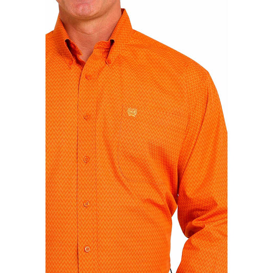 Cinch Camisa Naranja MTW1105475