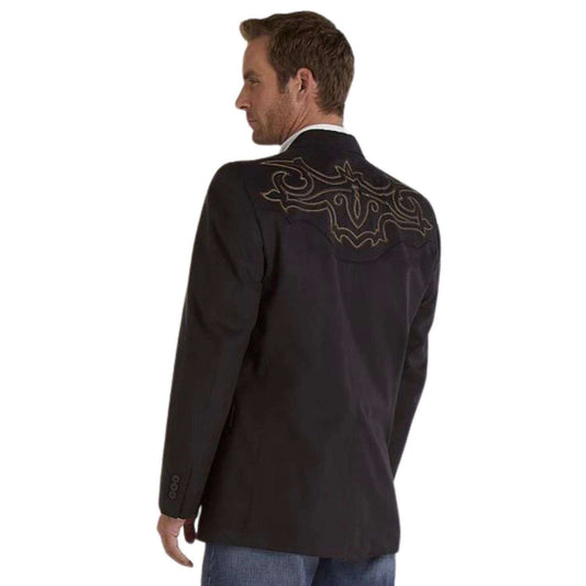 Blazer Vaquero Circle S Bordado Negro CC65A-25-41