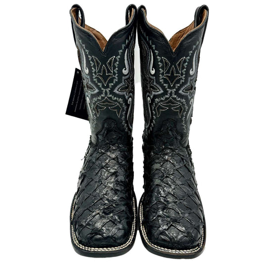 Botas Cuatralba Pescado Negro Brillante H62 cj 10088