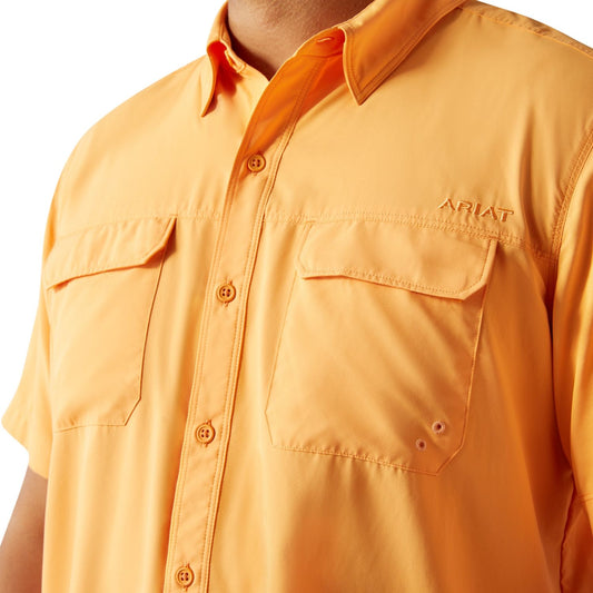 Camisa Ariat VentTEK Fitted Peach 10058856