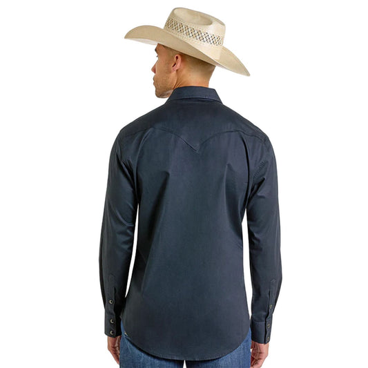 Camisa Rock & Roll Slim Fit Black BMN2S05132