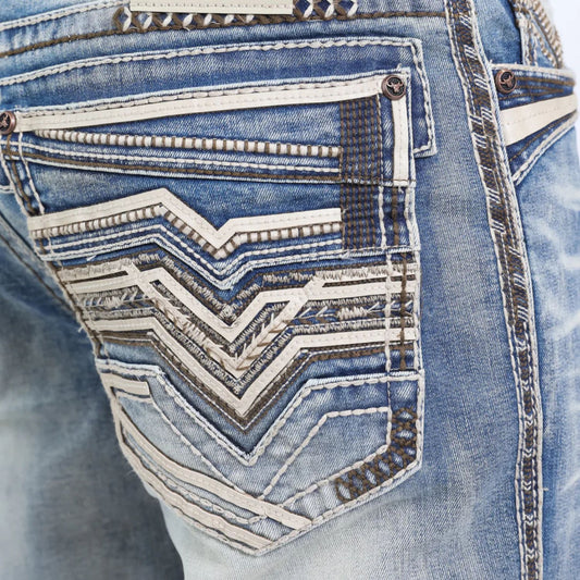 Jeans Platini Holt Light Blue Slim Boot-Cut PHD10762