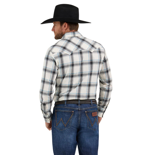 Camisa Wrangler Retro Cream Contrast 112369552