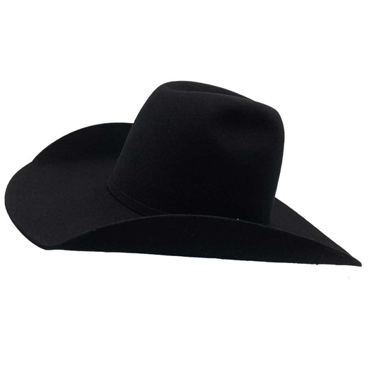 Texana RDR Open Crown Black Ala 4 1/2 4x 4XO10