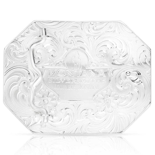 Hebilla Montana Silversmiths Out West Christian Cowboy 55310-731