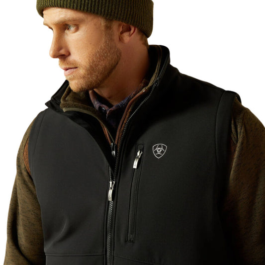 Ariat Chaleco Logo Softshell Black 10062587