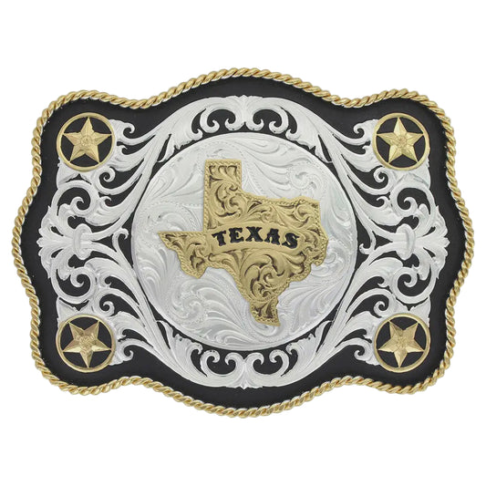 Hebilla Montana Silversmiths Texas State 61360-610TX
