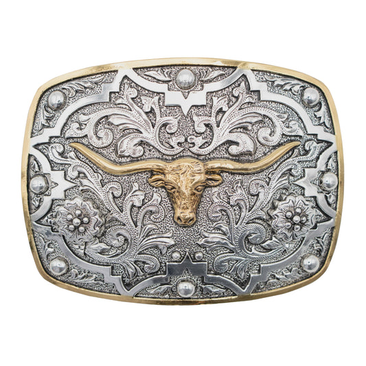 AndWest Hebilla Longhorn Gold 761