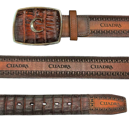 Cinto Cuadra Caiman Miel CV397FC
