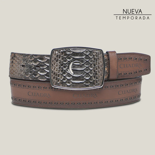 Cinto Cuadra Python Cafe Maverick CV397PI