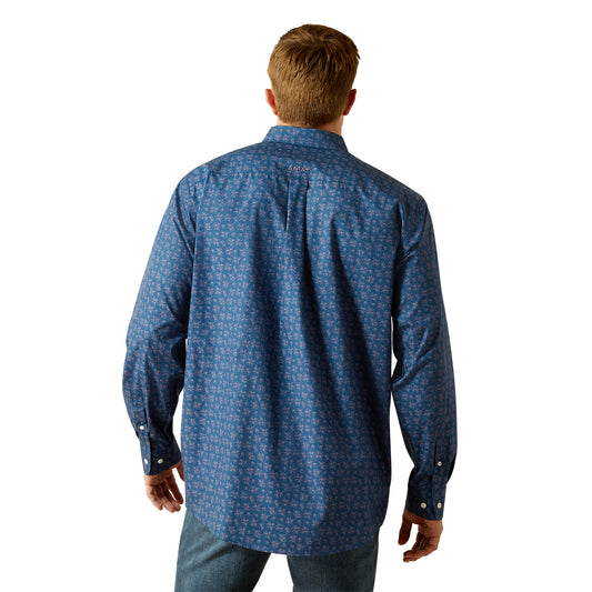 Camisa Ariat Declan Den Blue 10062194