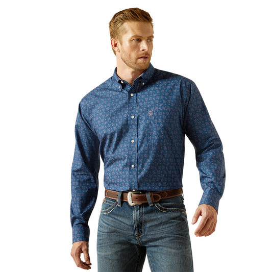 Camisa Ariat Declan Den Blue 10062194
