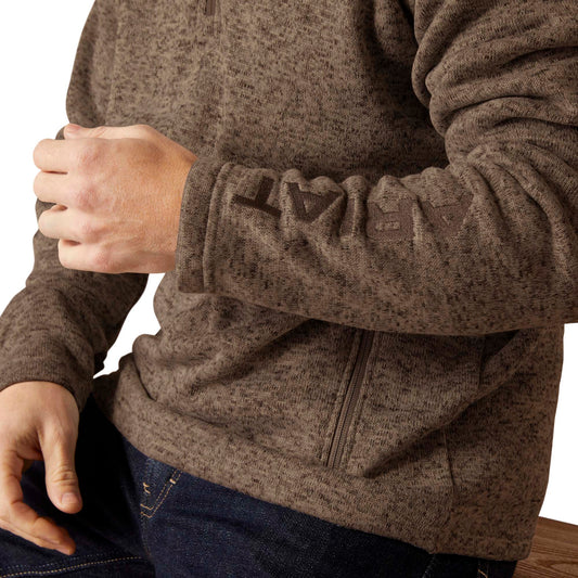 Ariat Sueter Caldwell Logo Khaki 10073712