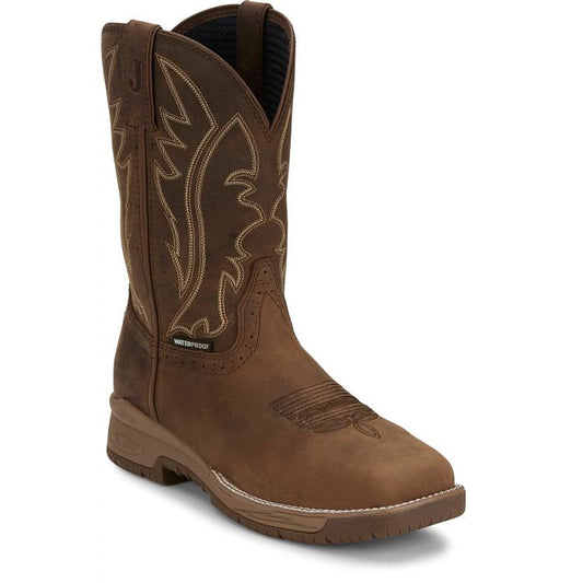 Botas de trabajo Justin Nitread 11" Taupe CR3211