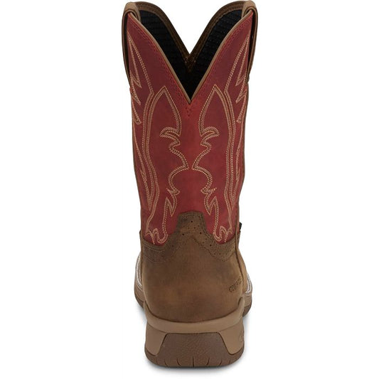 Botas de trabajo Justin Nitread 11" Amber CR3209