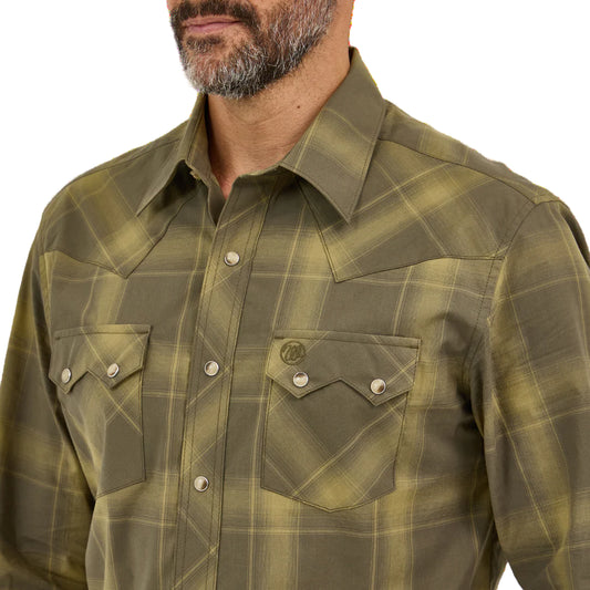 Camisa Wrangler Retro Olive 112369543