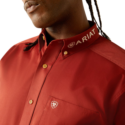 Camisa Ariat Team Logo Roja 10055288